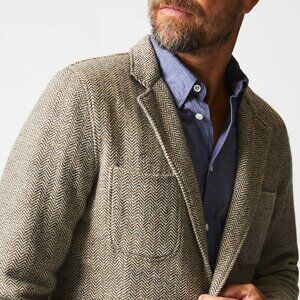Billy Reid HERRINGBONE LEO JACKET 46R